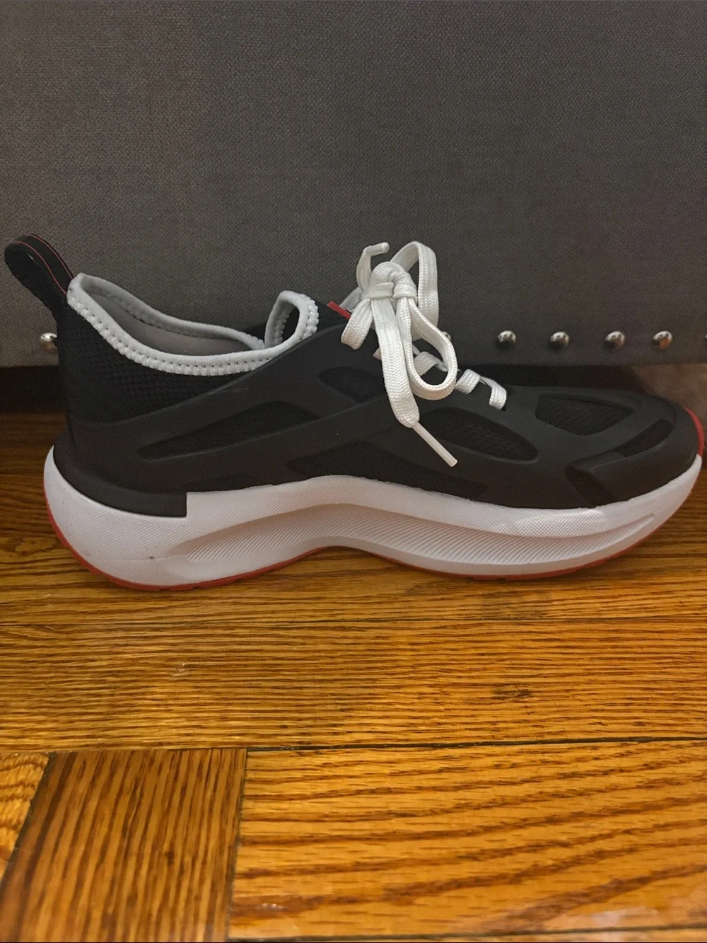Hunter Black and White Women’s Sneakers